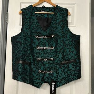 Green and Black Vest Size XXL